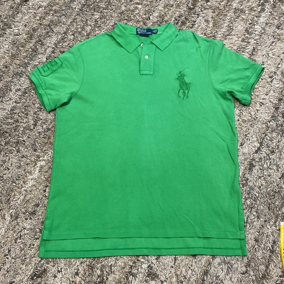 Polo by Ralph Lauren Green Classic Polo Shirt sz. XL - Picture 2 of 10